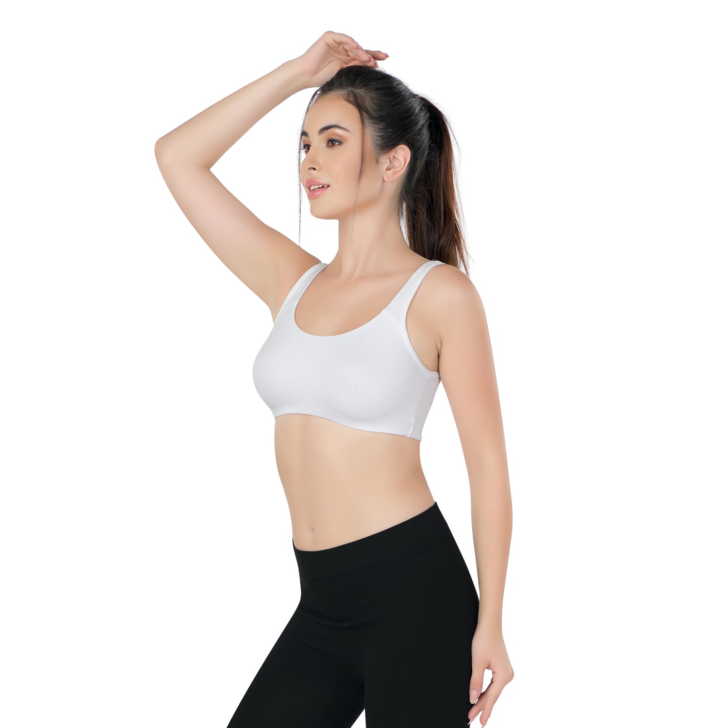 Super Soft Double Layered Sports Bra | Moulded | Beginner Friendly | ED2027