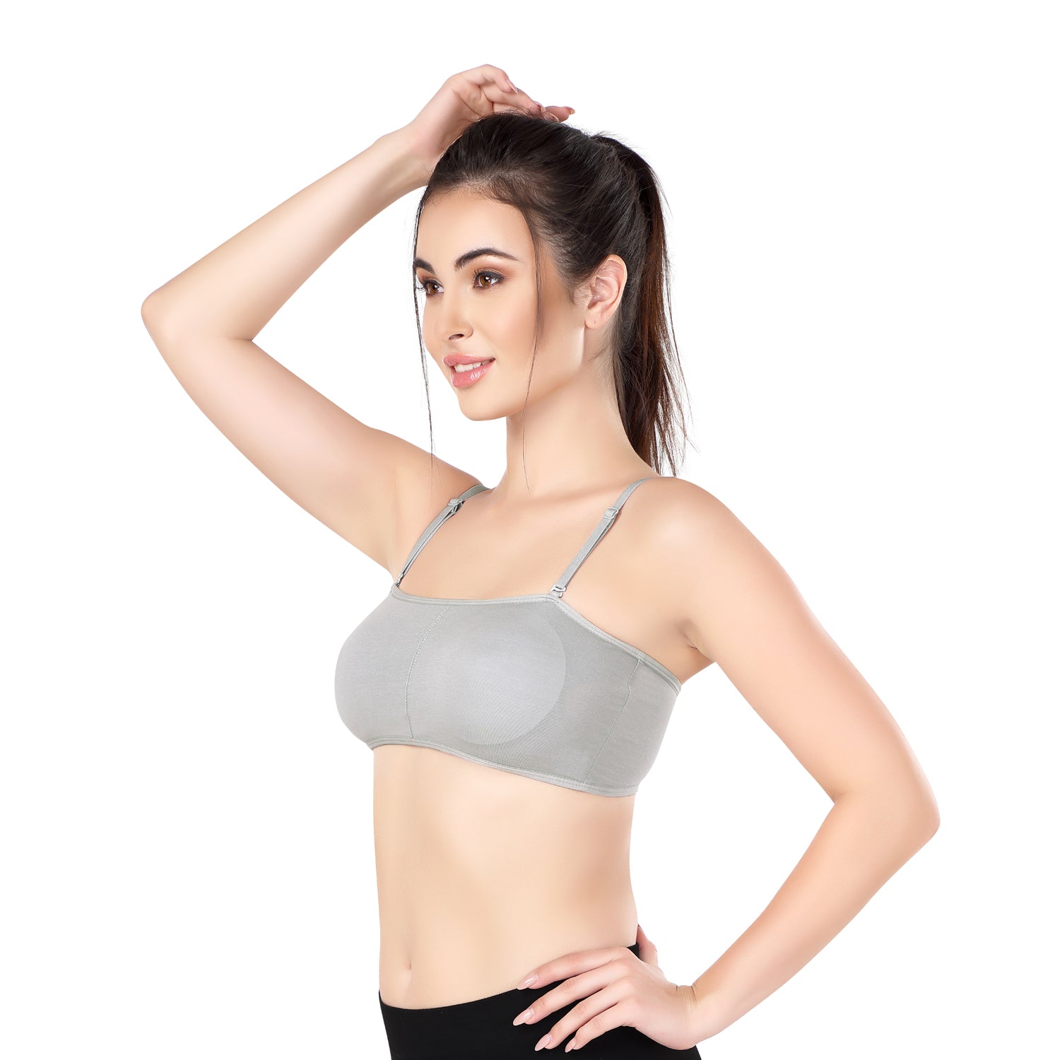 Stylish Tube Bra | Lightly Padded with Removable Pads | Amy