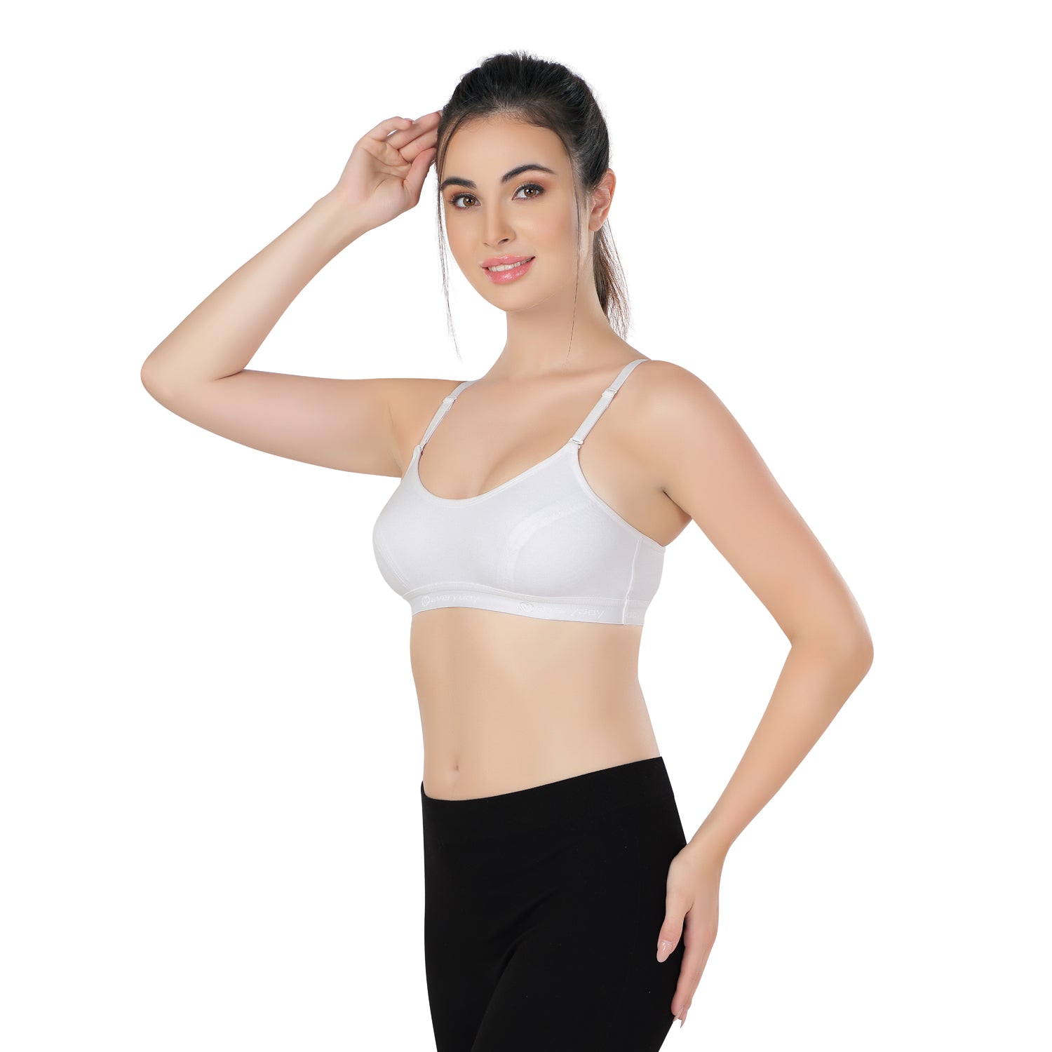 Elle 18 Sports Bra | Super Soft Elastic Straps | Beginner Friendly