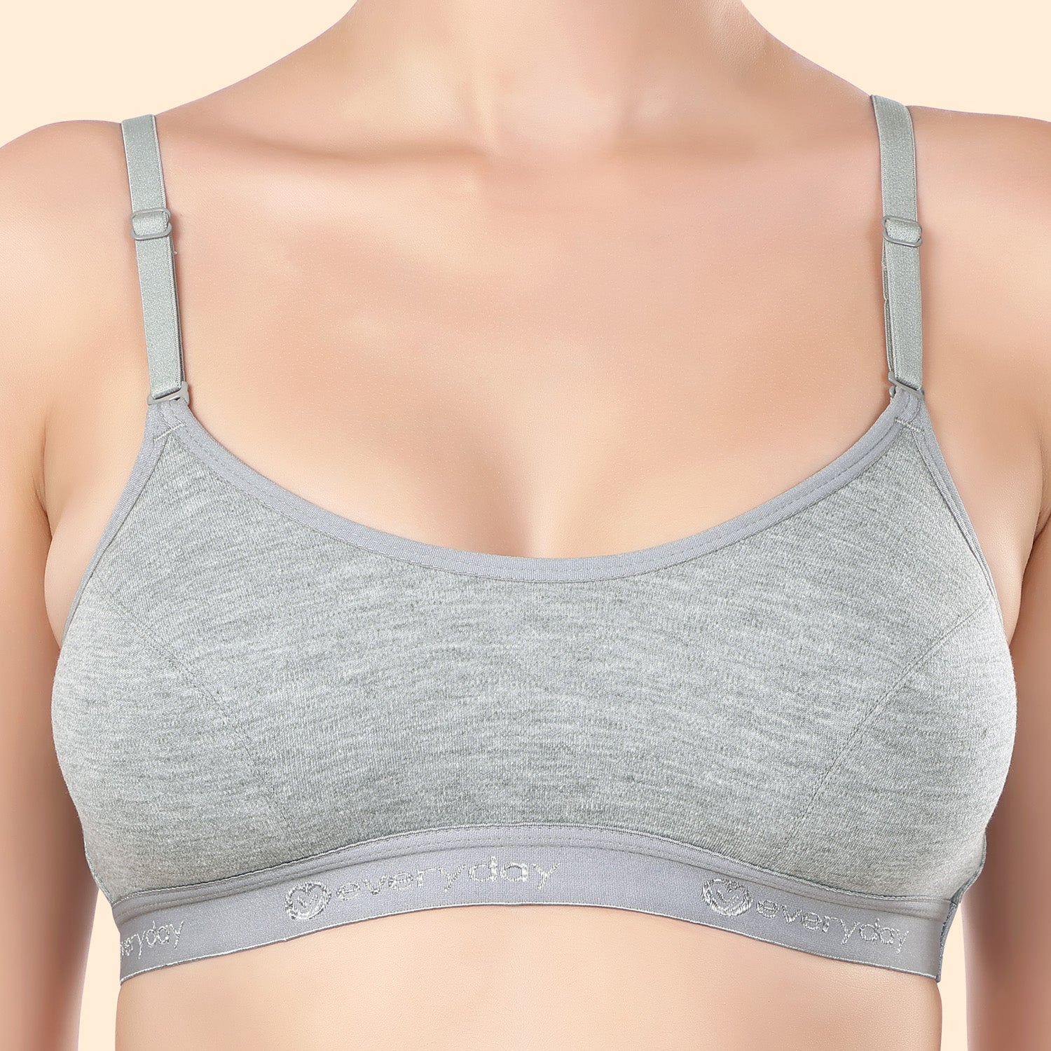 Elle 18 Sports Bra | Super Soft Elastic Straps | Beginner Friendly