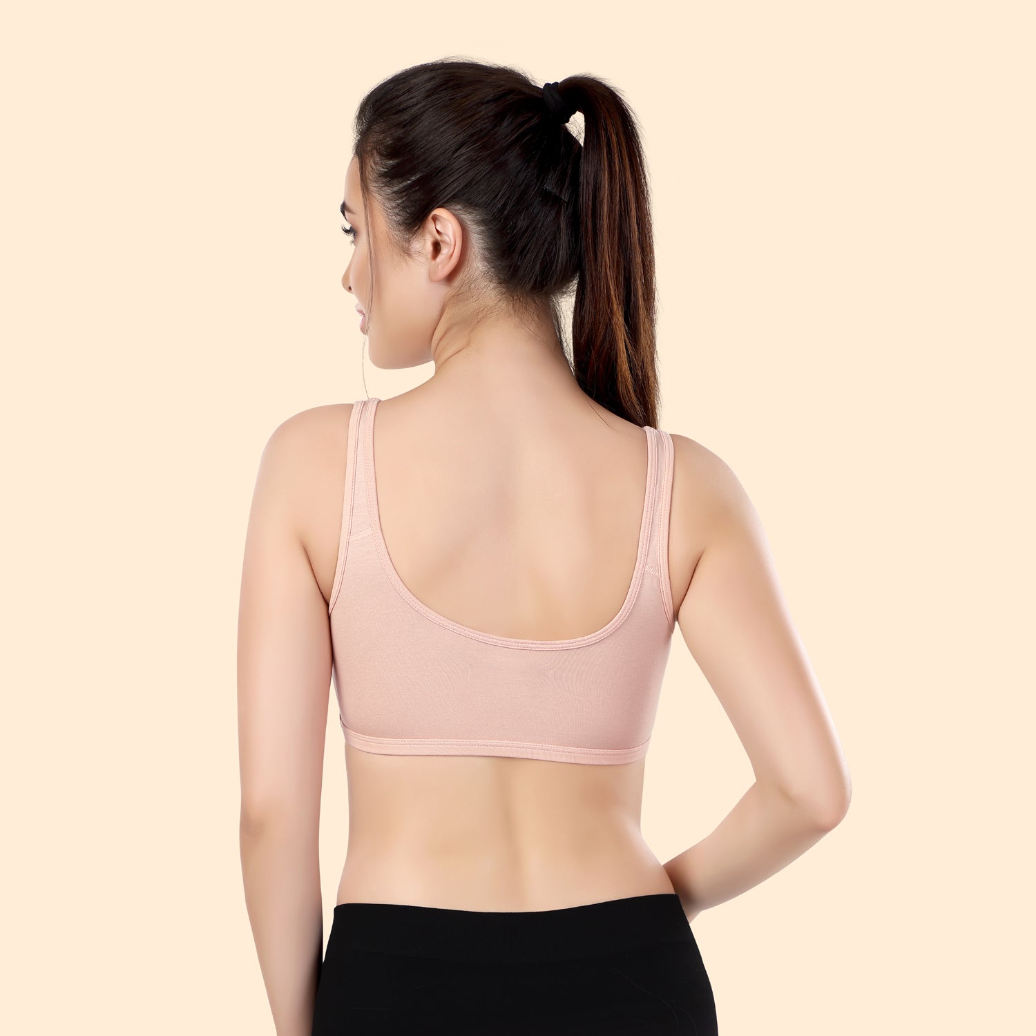 Super Soft Double Layered Sports Bra | Moulded | Beginner Friendly | ED2027