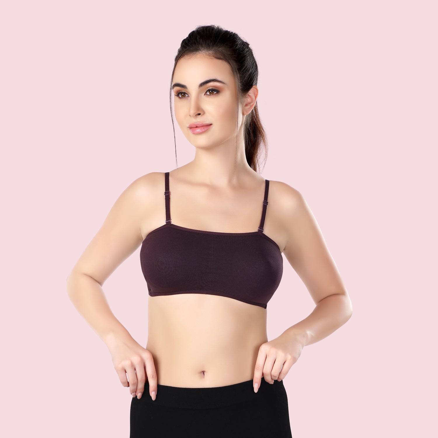 Stylish Tube Bra | Lightly Padded with Removable Pads | Amy