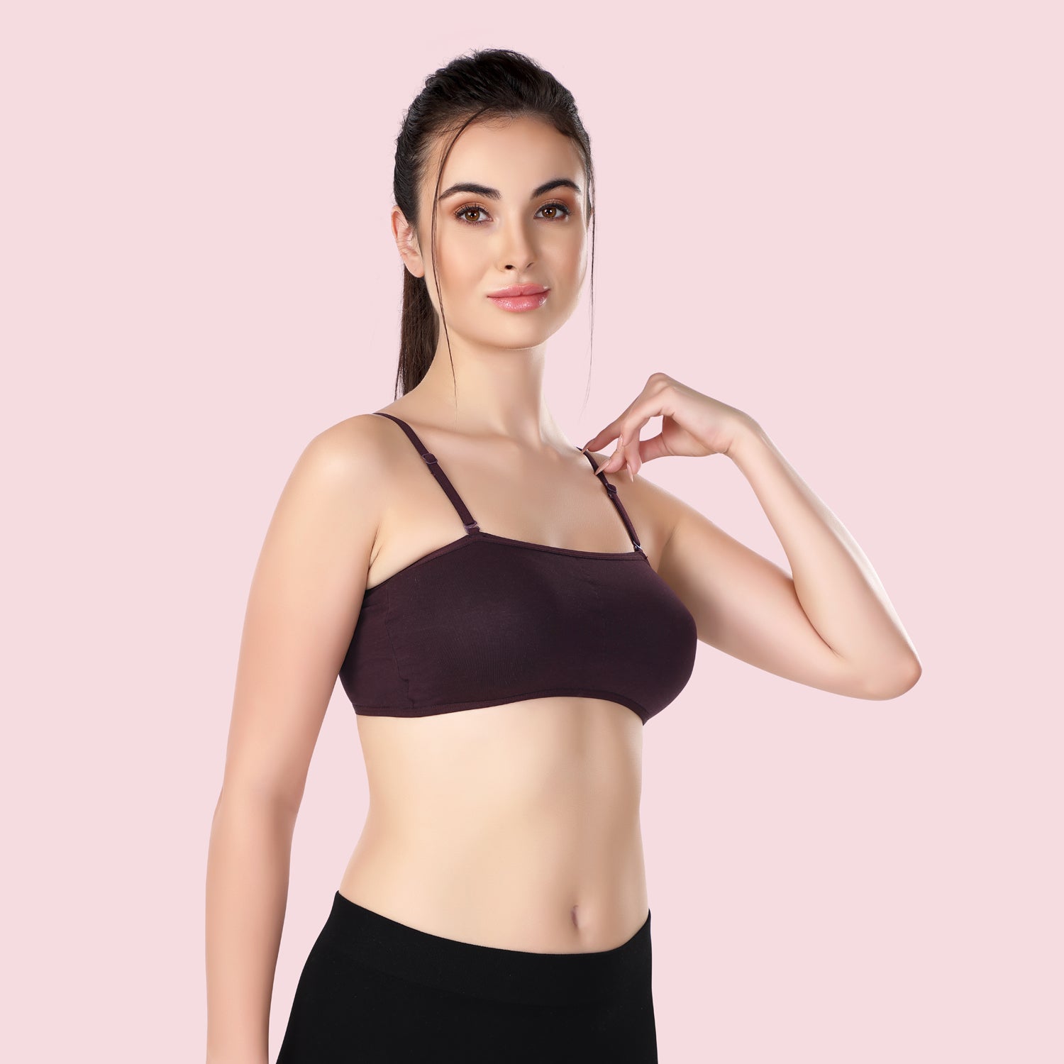 Stylish Tube Bra | Lightly Padded with Removable Pads | Amy