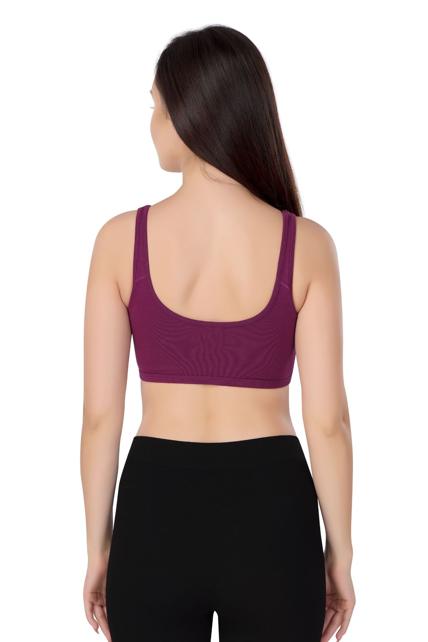 Super Soft Double Layered Sports Bra | Moulded | Beginner Friendly | ED2027